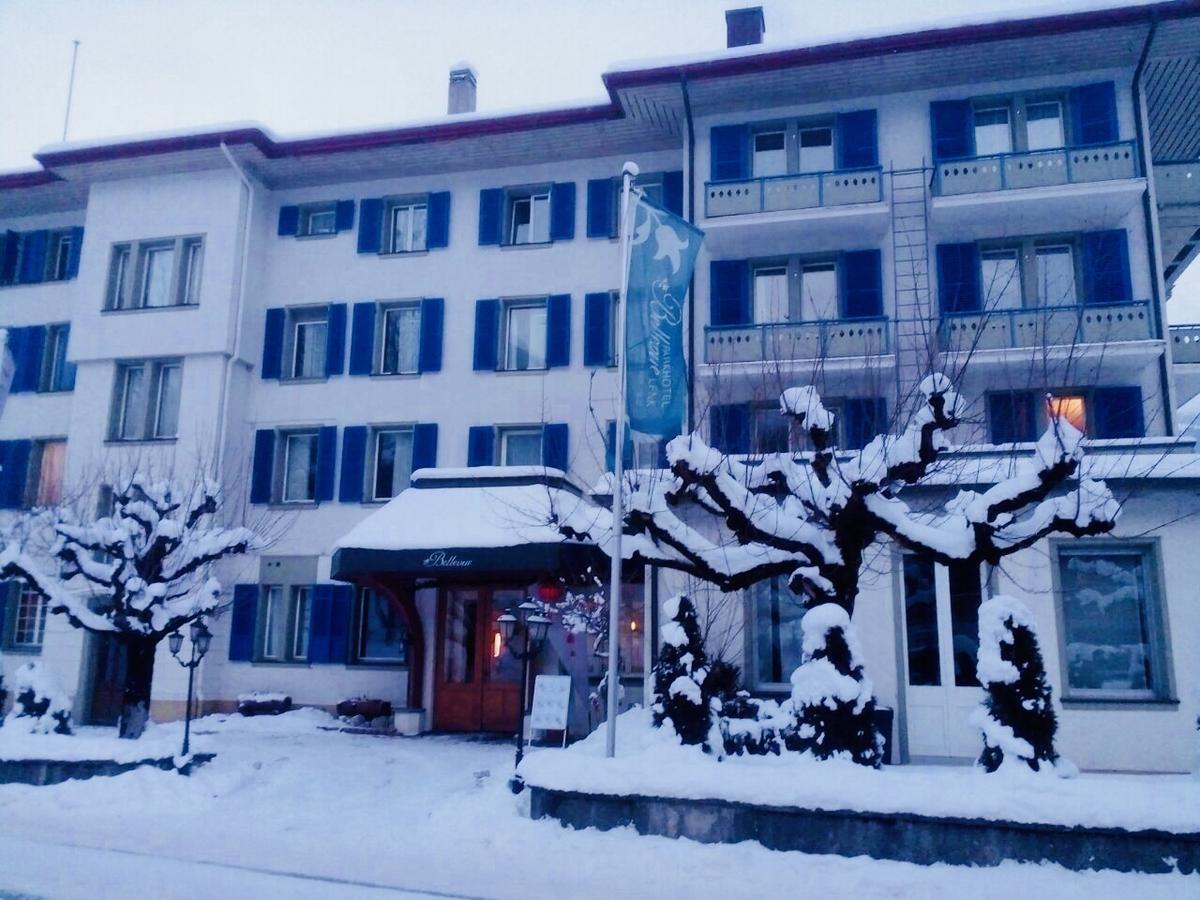 Parkhotel Bellevue Lenk Buitenkant foto